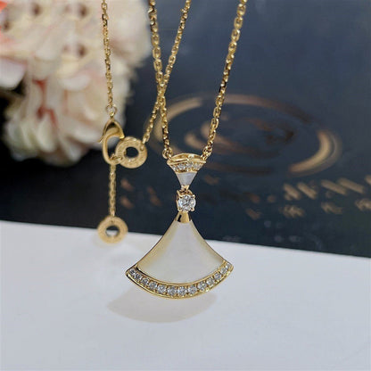 [Rose Tomorrow]DREAM NECKLACE MOP GOLD DIAMOND