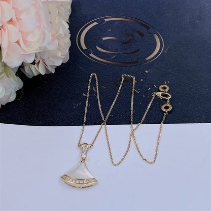 [Rose Tomorrow]DREAM NECKLACE MOP GOLD DIAMOND