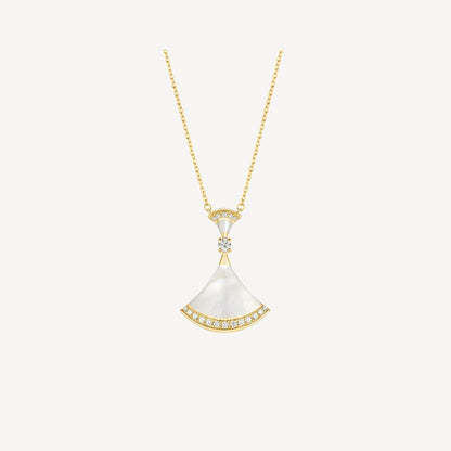 [Rose Tomorrow]DREAM NECKLACE MOP GOLD DIAMOND