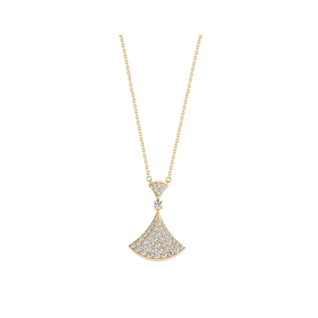 [Rose Tomorrow]DREAM NECKLACE GOLD FULL DIAMOND