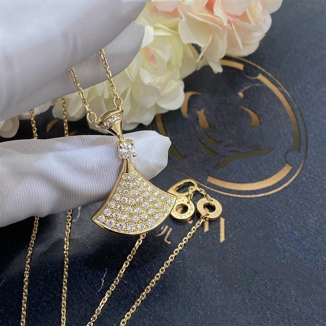 [Rose Tomorrow]DREAM NECKLACE GOLD FULL DIAMOND