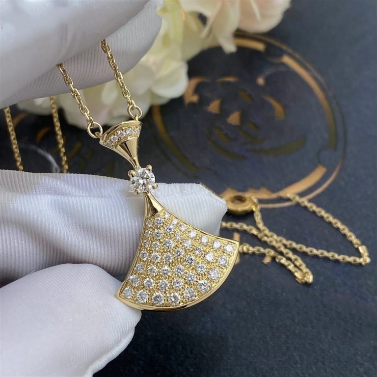 [Rose Tomorrow]DREAM NECKLACE GOLD FULL DIAMOND