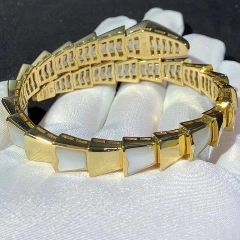 [Rose Tomorrow]SERPENTI BRACELET MOP GOLD