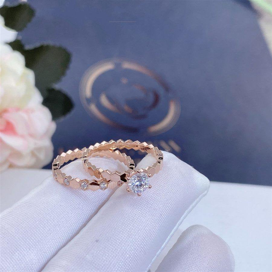 [Rose Tomorrow]BEE LOVE RING PINK GOLD 1 DIAMOND