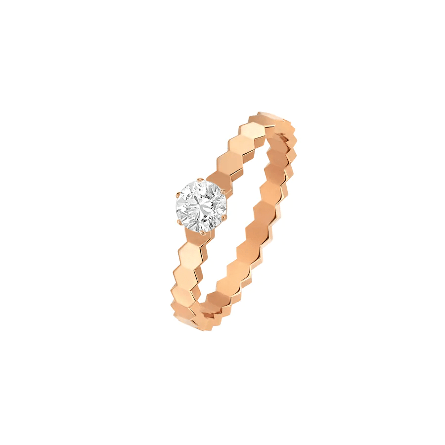 [Rose Tomorrow]BEE LOVE RING PINK GOLD 1 DIAMOND