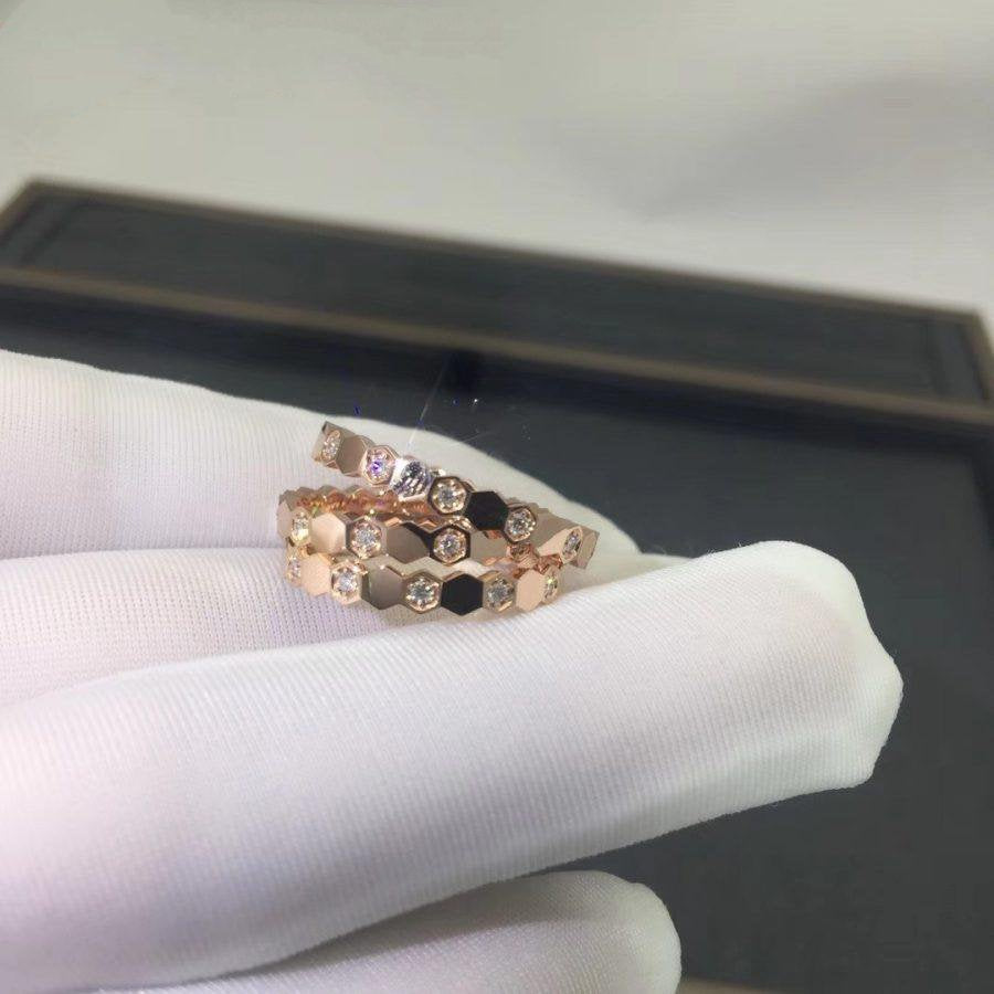 [Rose Tomorrow]BEE LOVE RING PINK GOLD DIAMOND