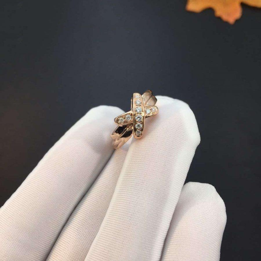 [Rose Tomorrow]JEUX DE PINK GOLD DIAMOND RING