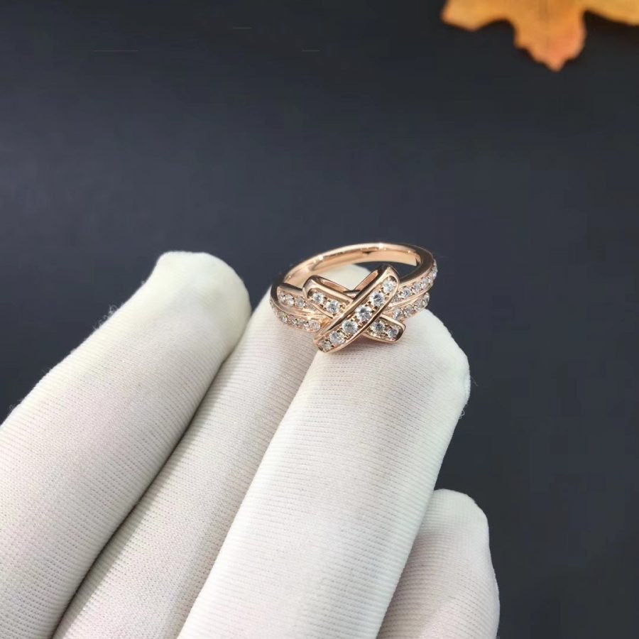 [Rose Tomorrow]JEUX DE RING PINK GOLD DIAMOND