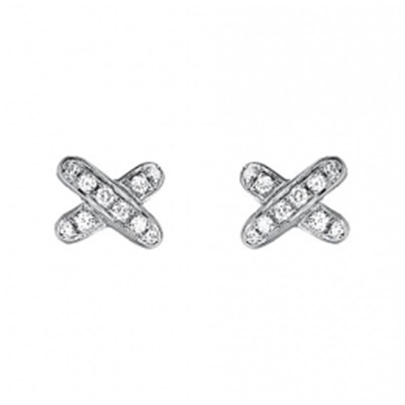 [Rose Tomorrow]JEUX DE DIAMOND EARRINGS