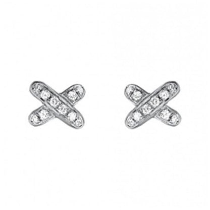 [Rose Tomorrow]JEUX DE DIAMOND EARRINGS