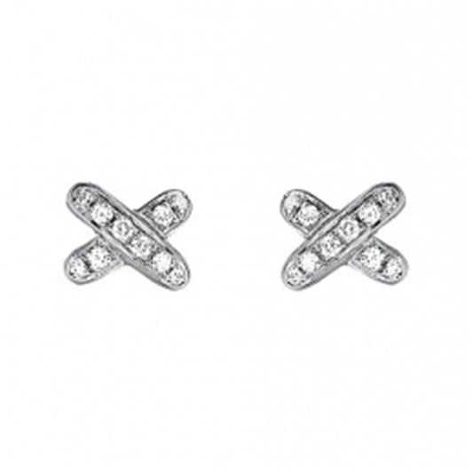 [Rose Tomorrow]JEUX DE DIAMOND EARRINGS