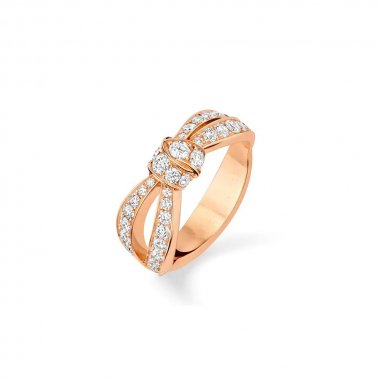 [Rose Tomorrow]LIENS PINK GOLD DIAMOND RING