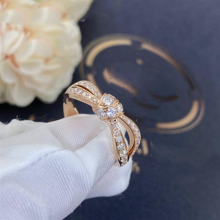 [Rose Tomorrow]LIENS PINK GOLD DIAMOND RING