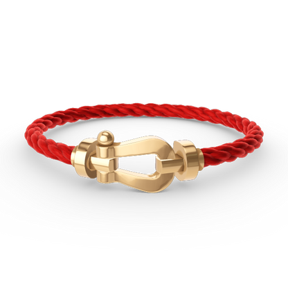 [Rose Tomorrow]FORCE LARGE HORSESHOE NO DIAMOND BRACELET GOLD