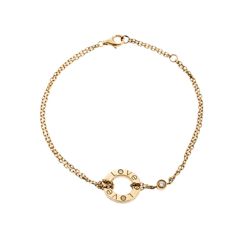 [Rose Tomorrow]LOVE BRACELET 2 DIAMOND