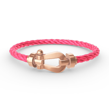 [Rose Tomorrow]FORCE LARGE HORSESHOE NO DIAMOND BRACELET ROSE GOLD