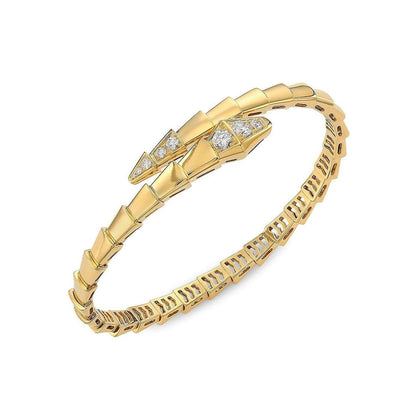 [Rose Tomorrow]SERPENTI BRACELET DIAMONDS PINK GOLD