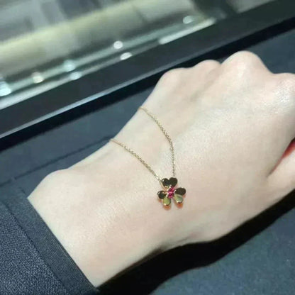 [Rose Tomorrow]FRIVOLE GOLD FLOWER NECKLACE