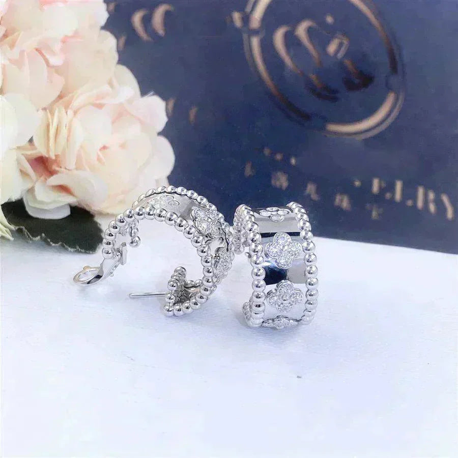 [Rose Tomorrow]PERLEE DIAMOND EARRINGS