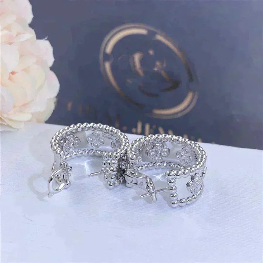 [Rose Tomorrow]PERLEE DIAMOND EARRINGS