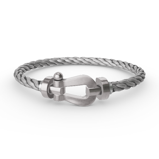 [Rose Tomorrow]FORCE LARGE HORSESHOE NO DIAMOND BRACELET SILVER