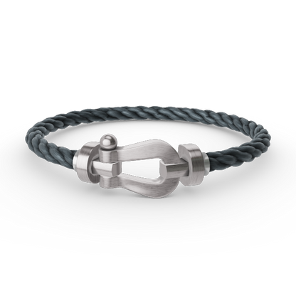 [Rose Tomorrow]FORCE LARGE HORSESHOE NO DIAMOND BRACELET SILVER