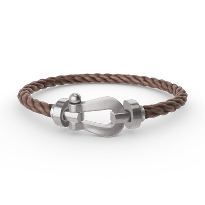 [Rose Tomorrow]FORCE LARGE HORSESHOE NO DIAMOND BRACELET SILVER