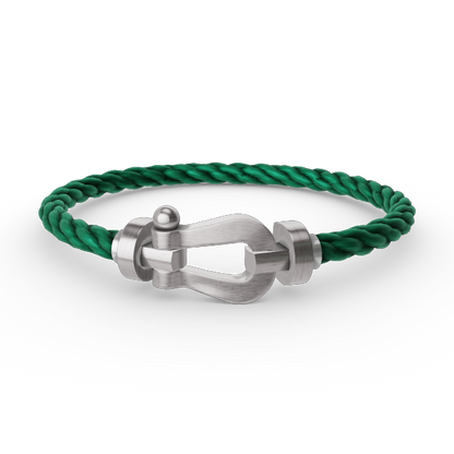 [Rose Tomorrow]FORCE LARGE HORSESHOE NO DIAMOND BRACELET SILVER